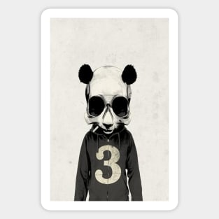 Thug Life Panda Sticker